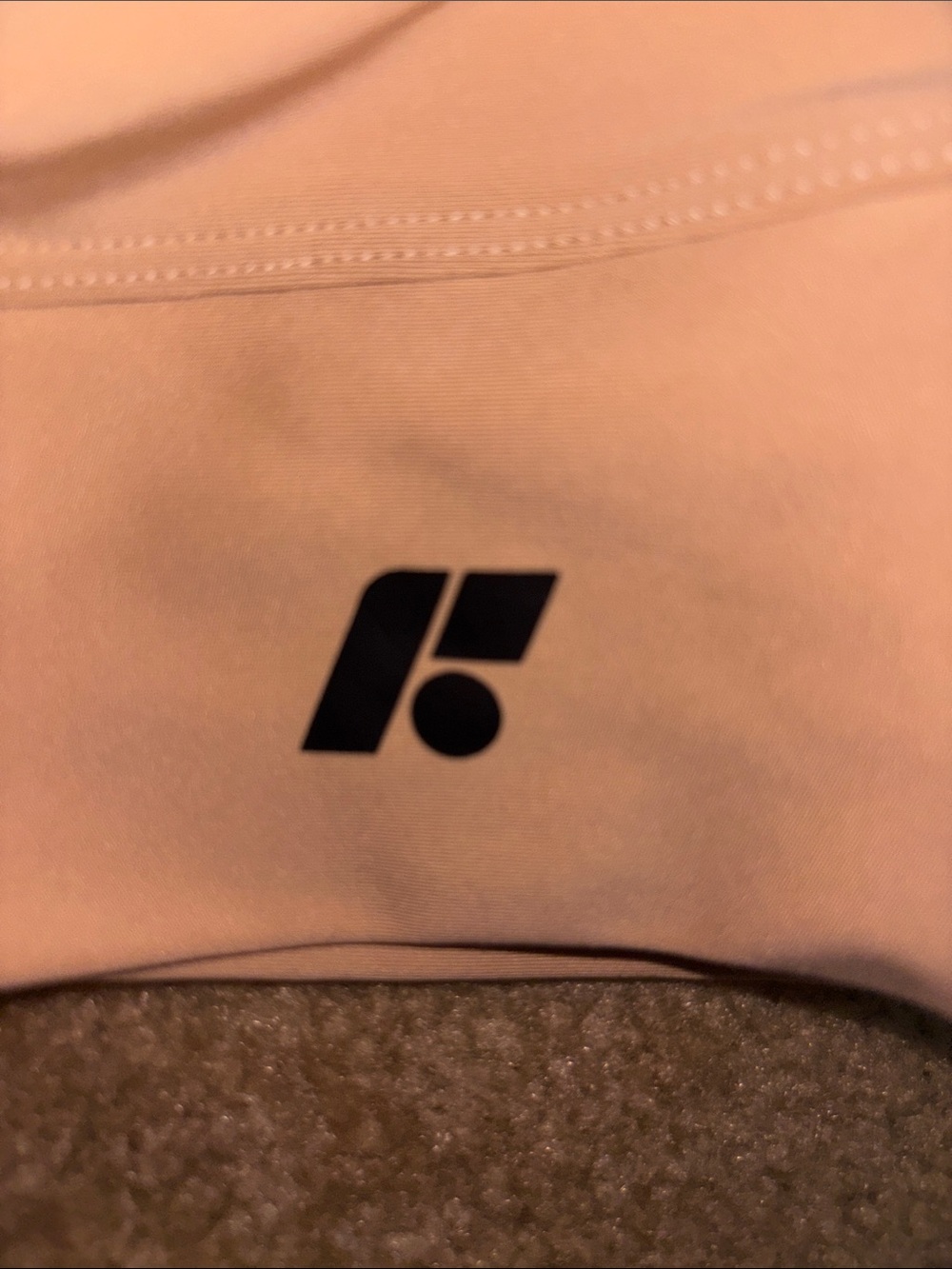 Forme Power Posture Crop Sports Bra in Light Beige black S - Picture 4 of 5